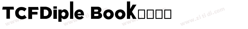 TCFDiple Book字体转换